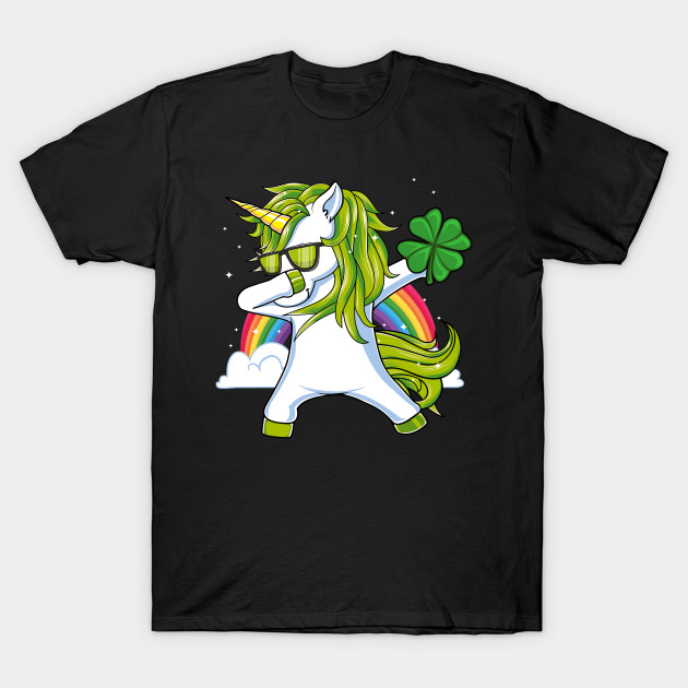 Dabbing Unicorn Lepricorn St Patrick's Day Gift Boys Kids